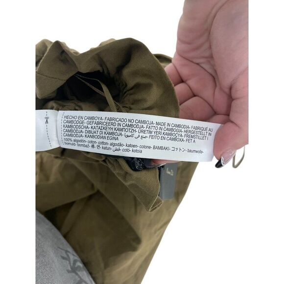 Massimo Dutti Womens Midi Skirt Medium Brown Pull On Elastic Gathered Waist NWOT - Picture 6 of 10